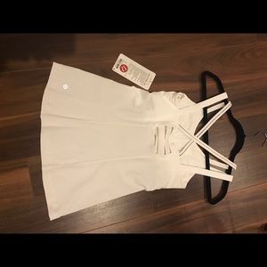 Lululemon white Happy strappy tank